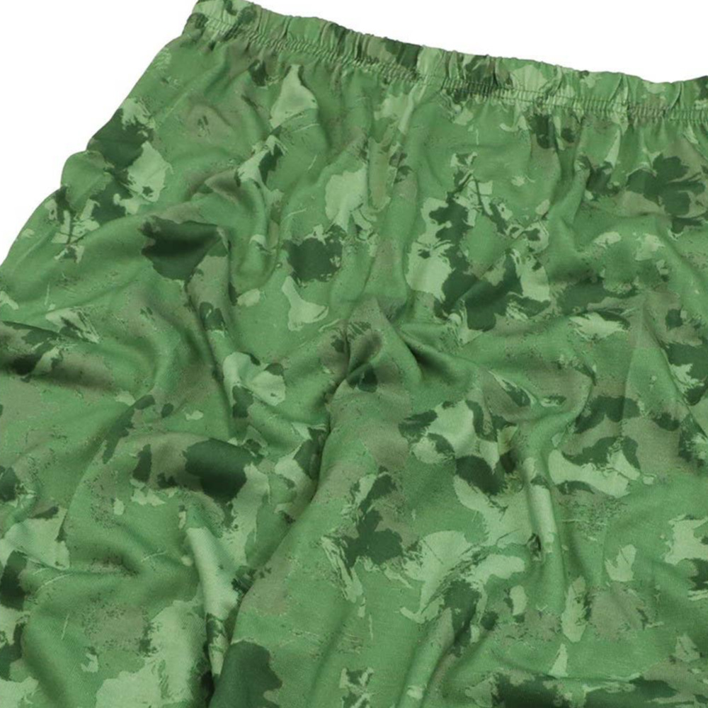 NWT Boy's Lucky Brand White & Green Camouflage Pajama Set Sizes 6 - Picture 3 of 8